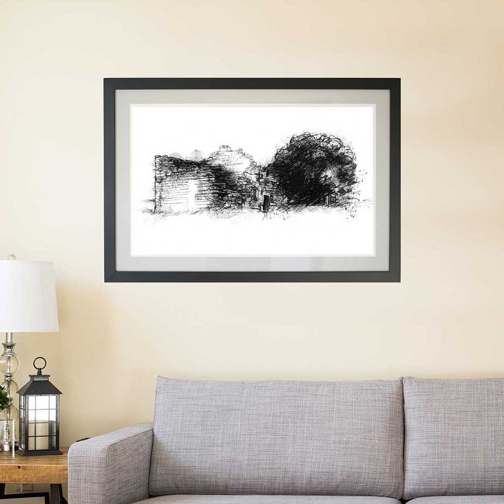 Farmhouse ruin