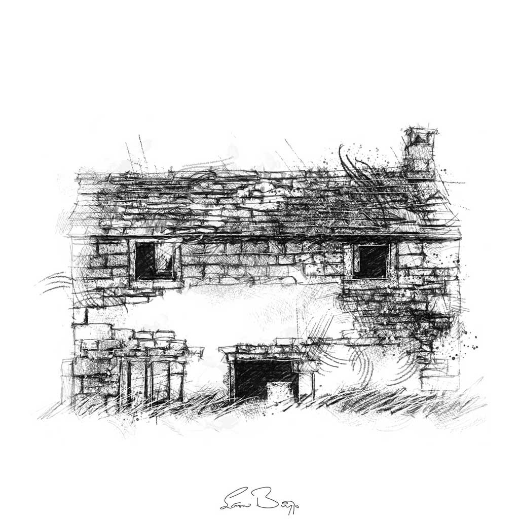 Farmhouse ruin