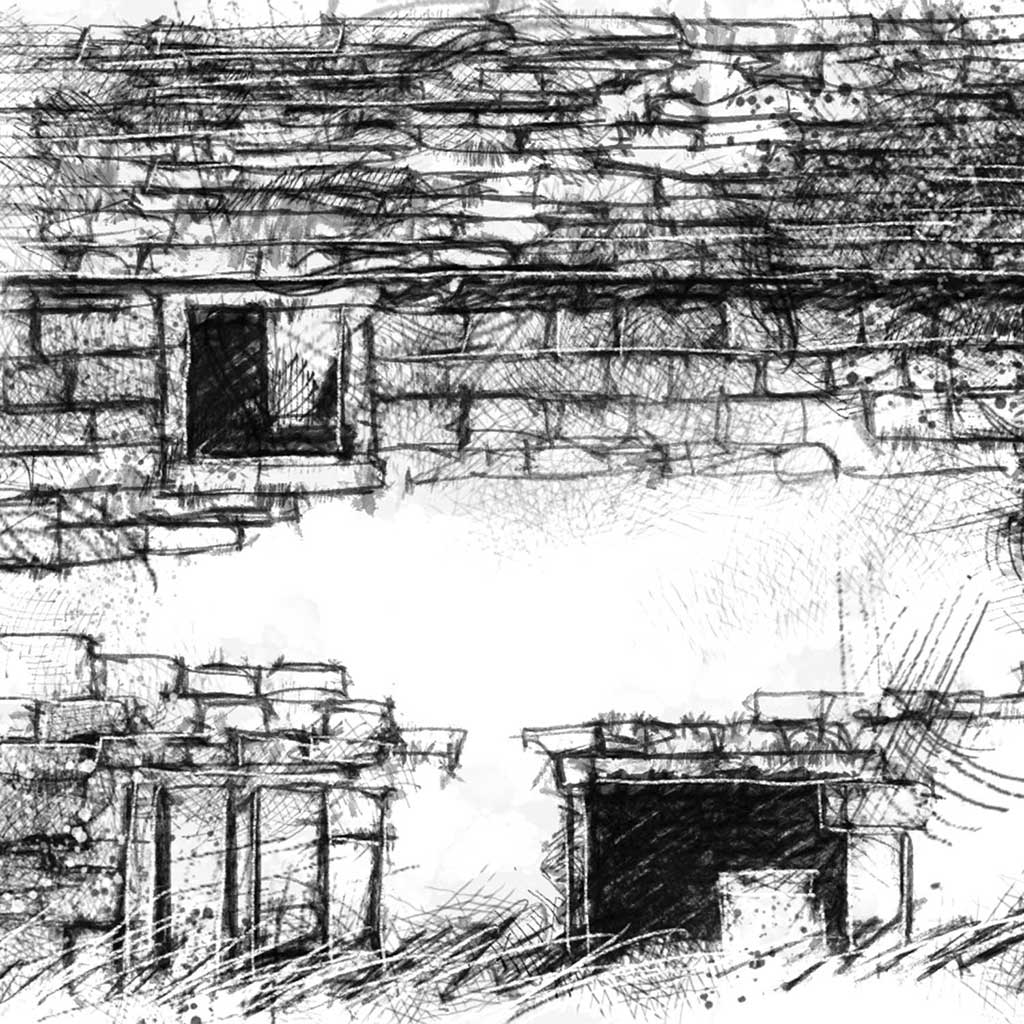Farmhouse ruin