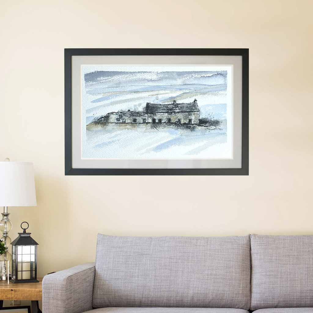 Farmhouse ruin