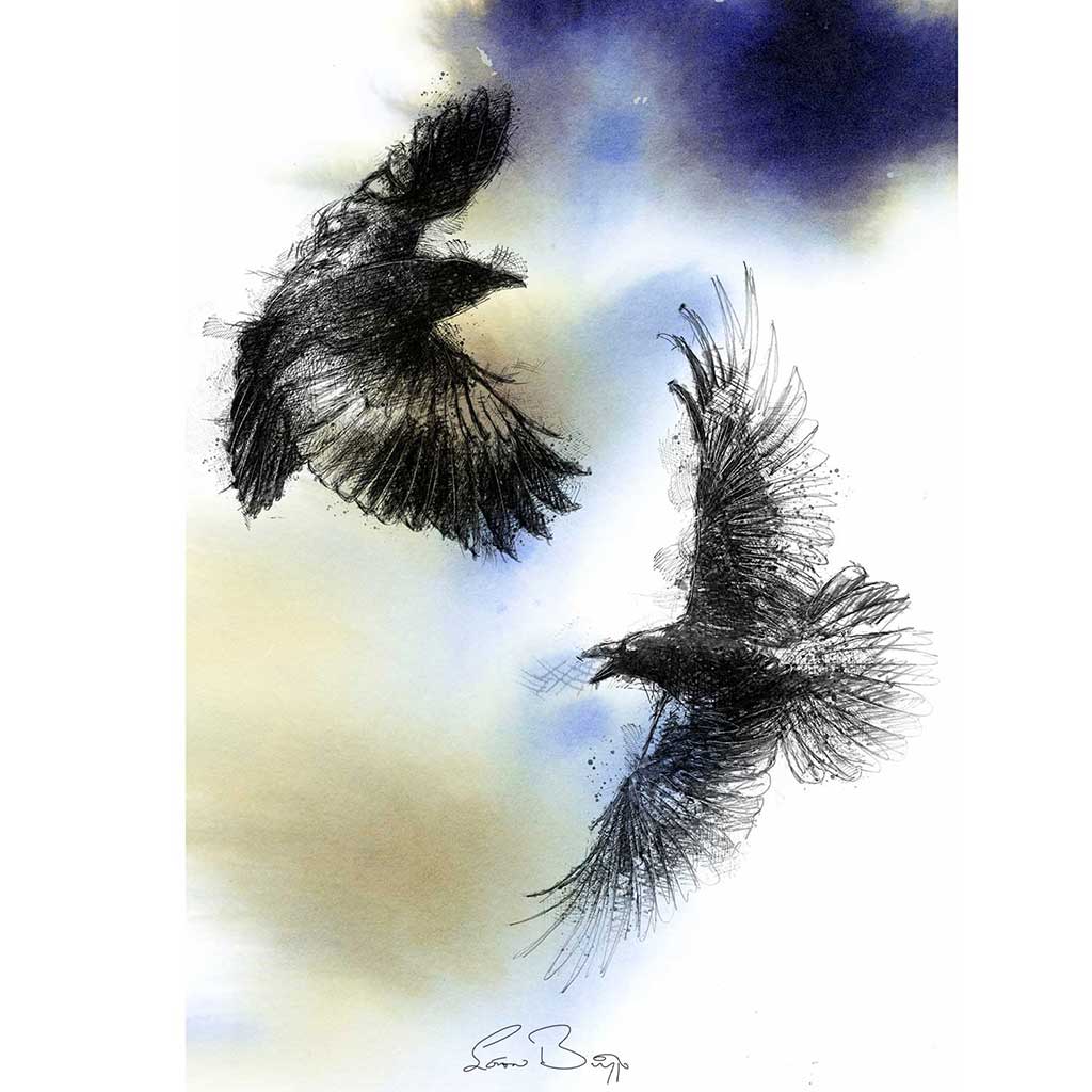 Crow flight