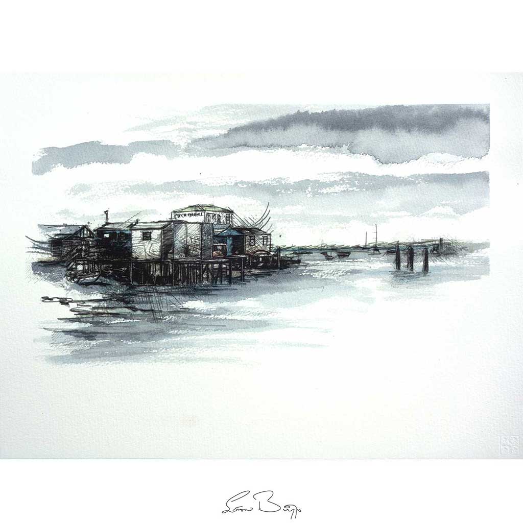 Fishing huts 2