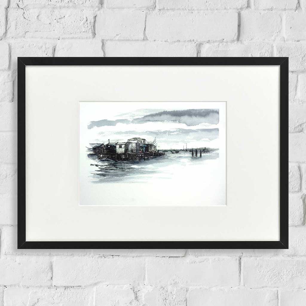 Fishing huts 2