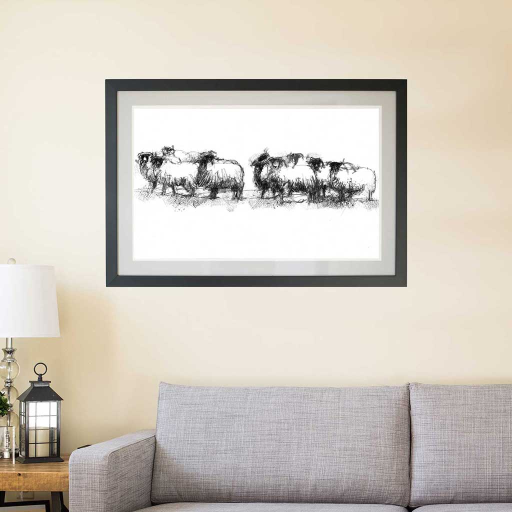 Sheep flock