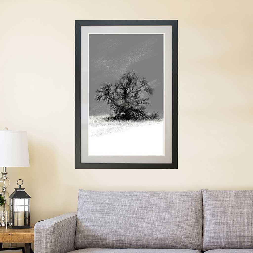 Frosty tree