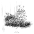 Garlic seller Honfleur