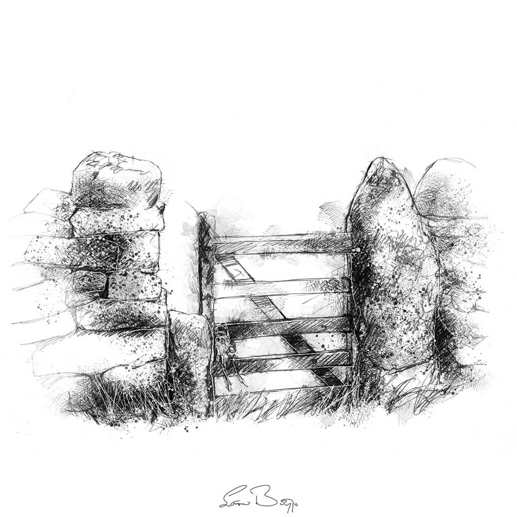 Country gate