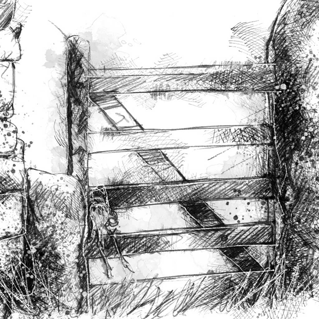 Country gate