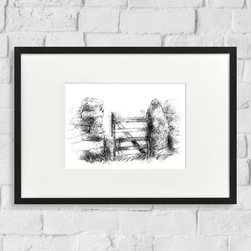 Country gate