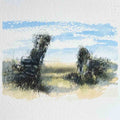 Old gateposts original mini sketch