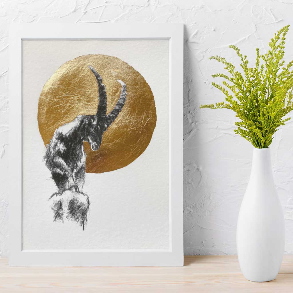 Ibex gold leaf