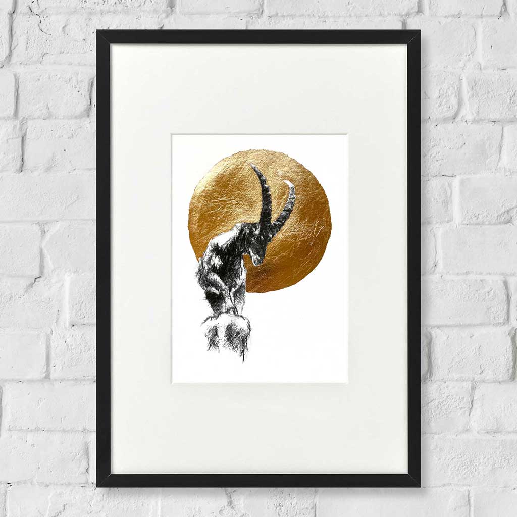 Ibex gold leaf