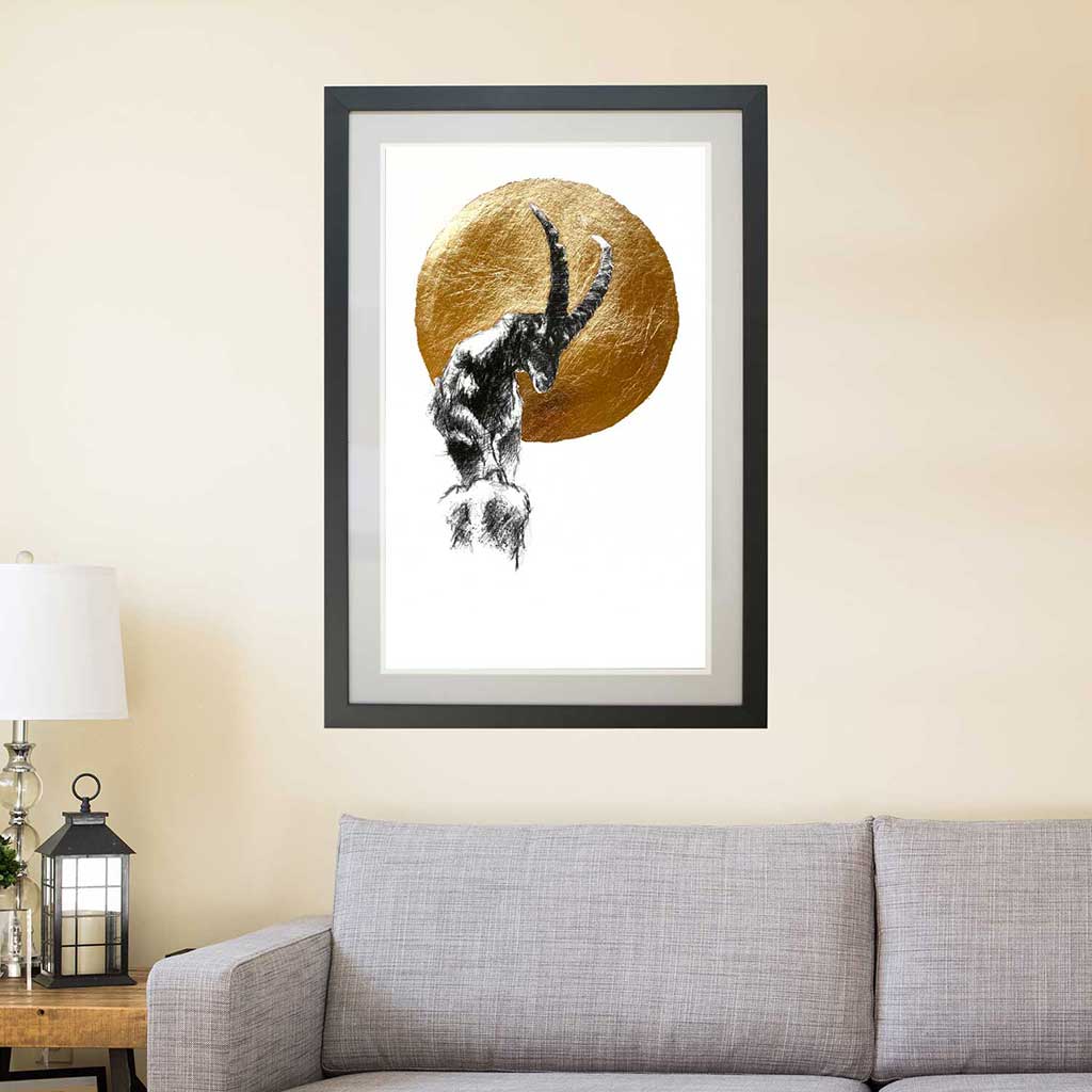 Ibex gold leaf