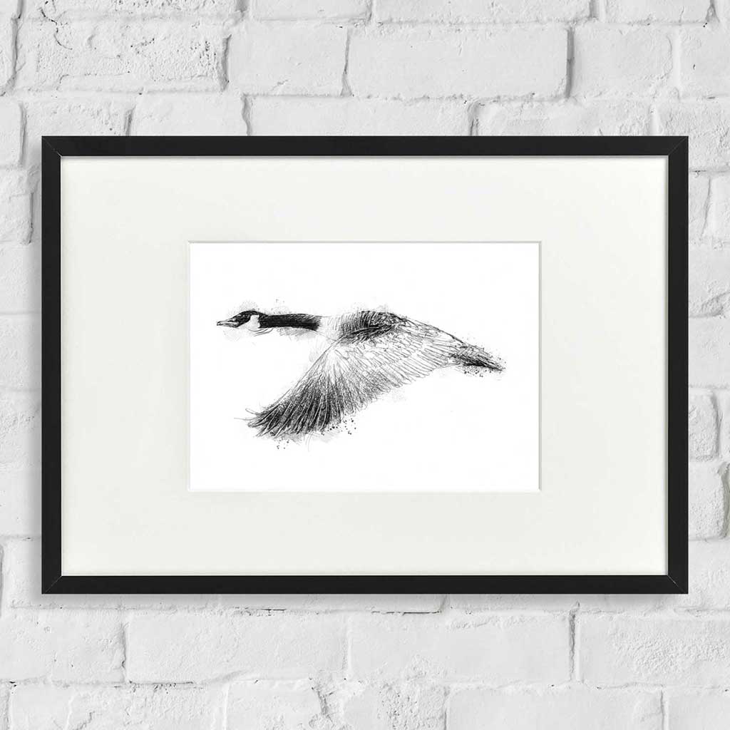 Goose flight