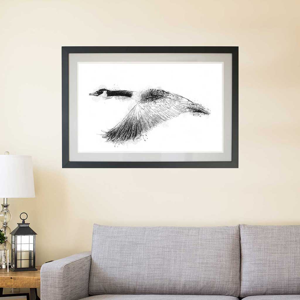 Goose flight