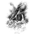 Gordale scar sketch