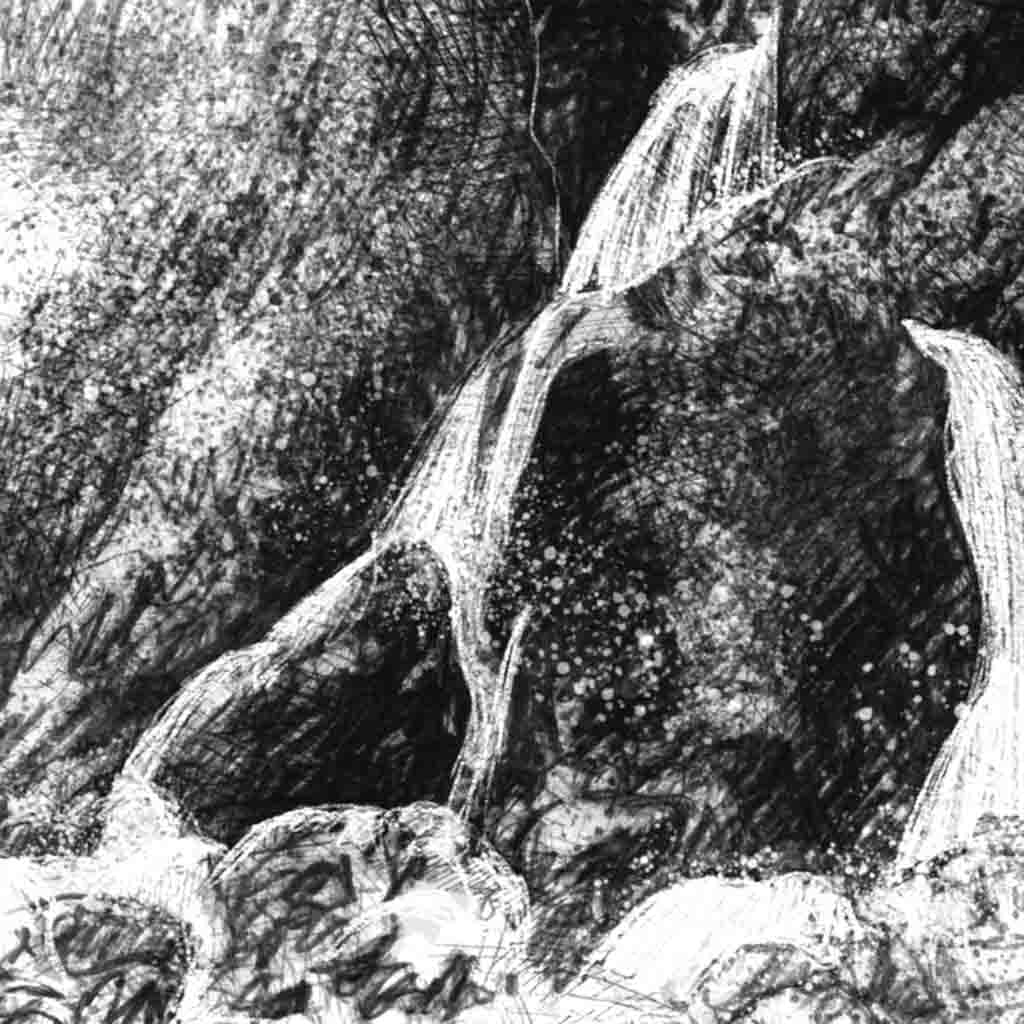 Gordale scar sketch