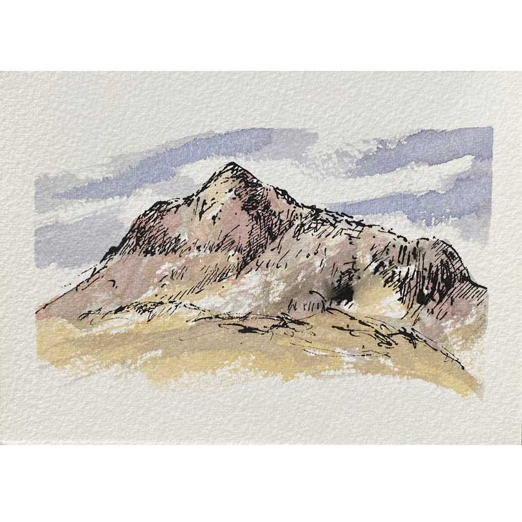 Grasmere hill mini sketch