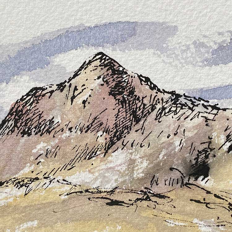 Grasmere hill mini sketch