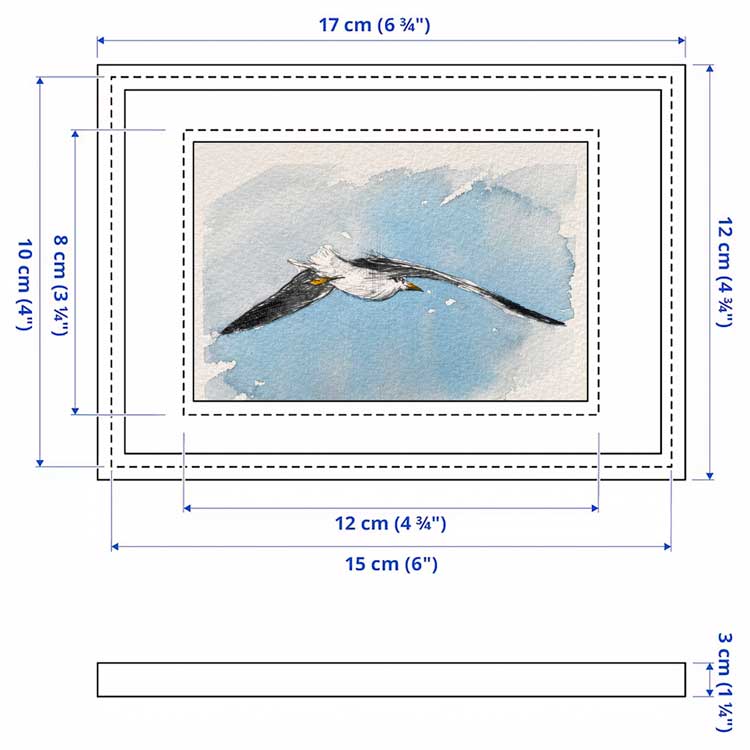 Seagull original mini sketch