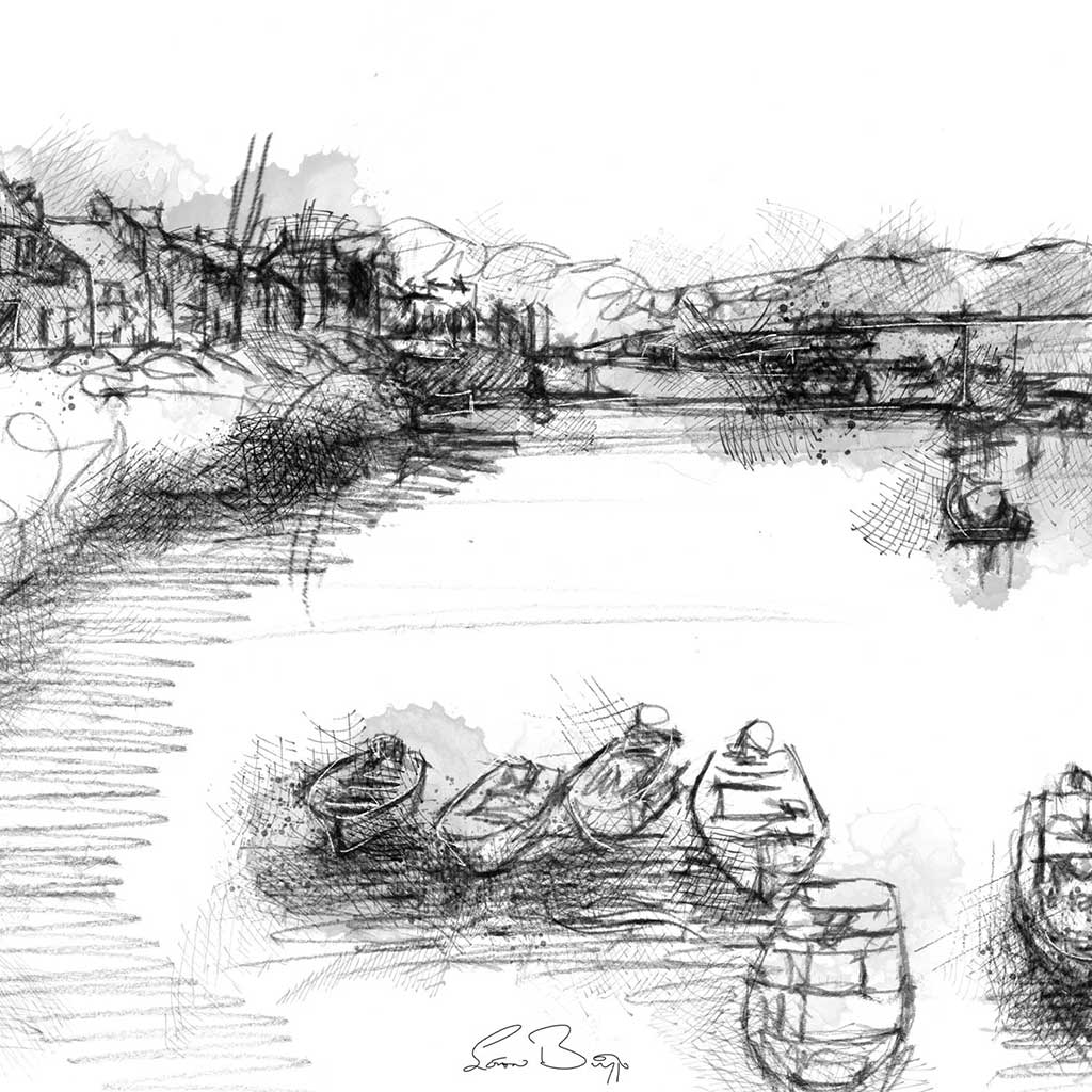 Roundstone harbour