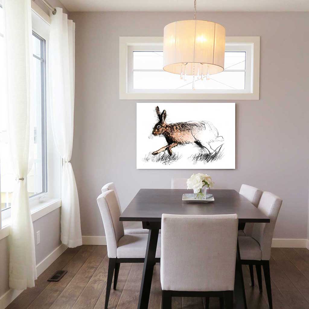 Hare running