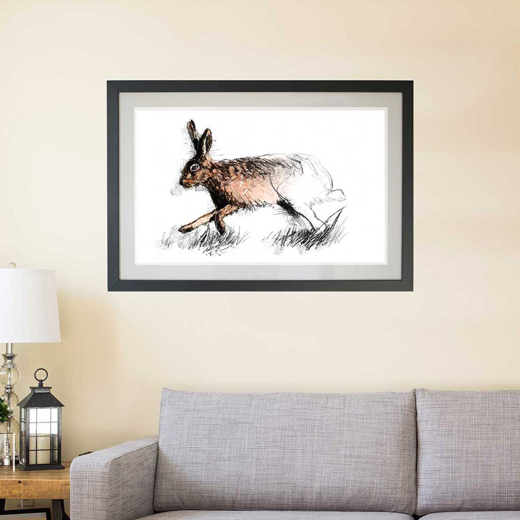 Hare running