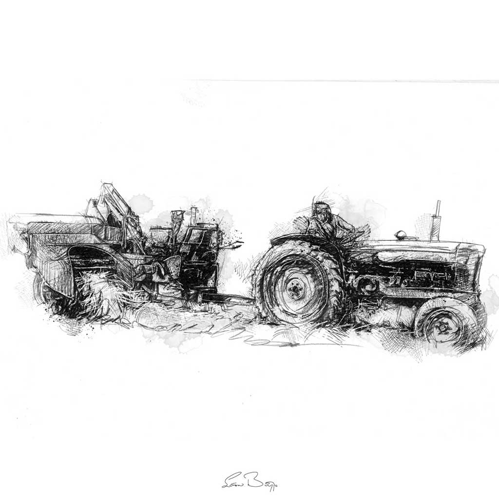 Hay making