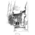 Heptonstall alleyway