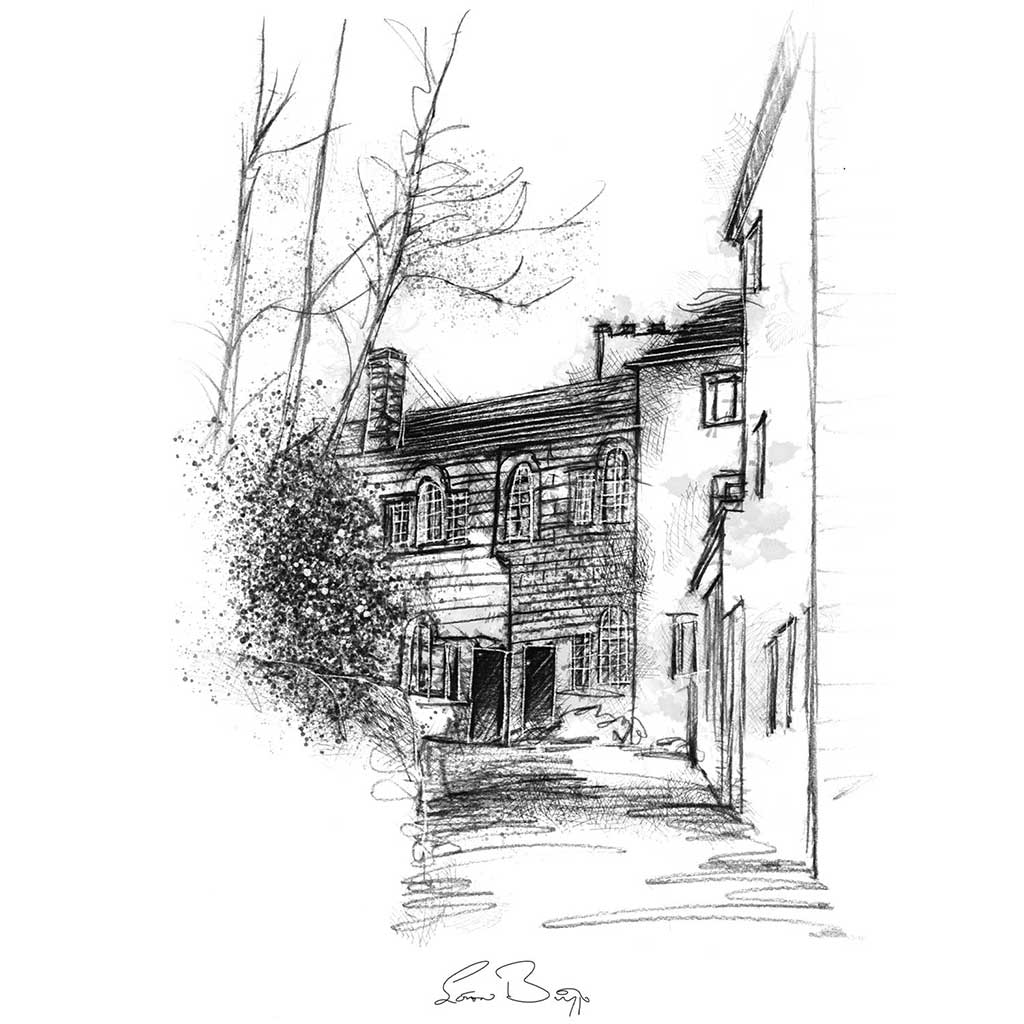 Heptonstall alleyway