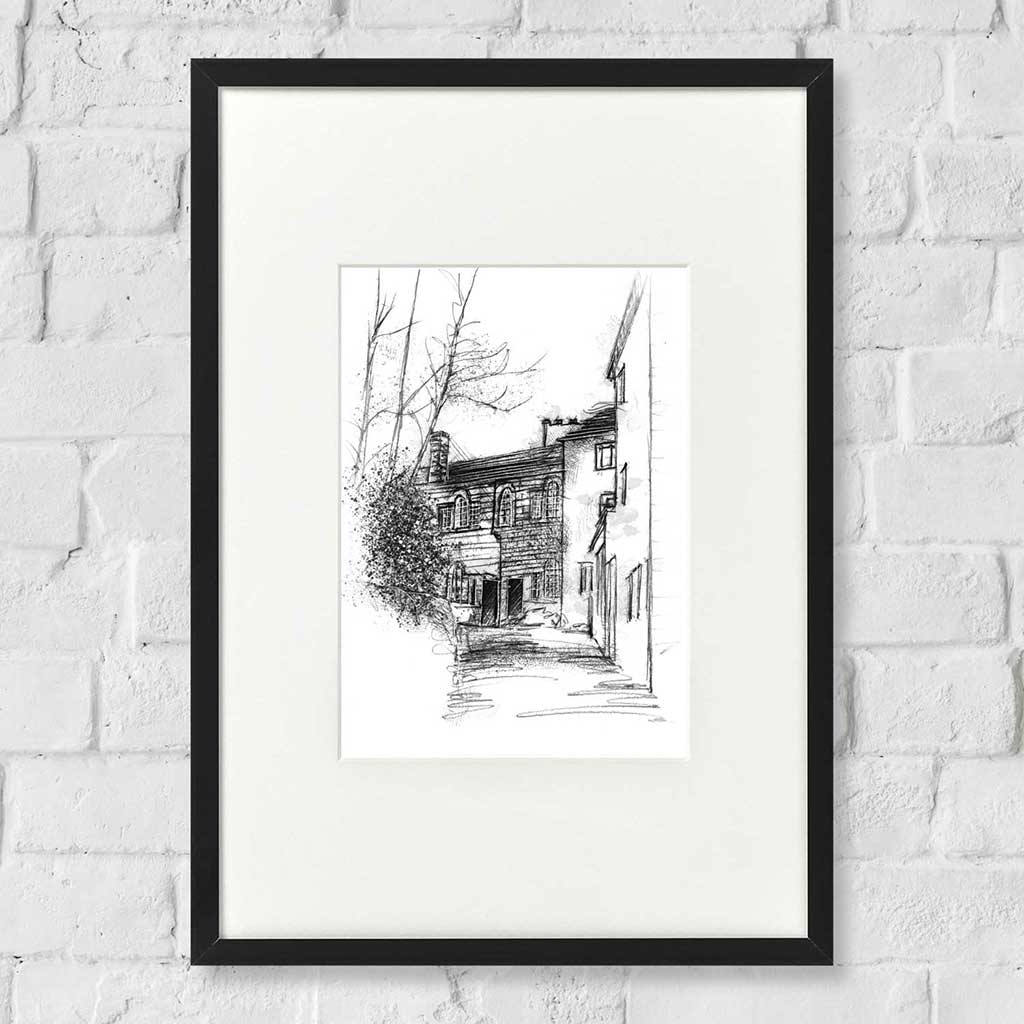 Heptonstall alleyway
