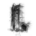 Heptonstall old church tower