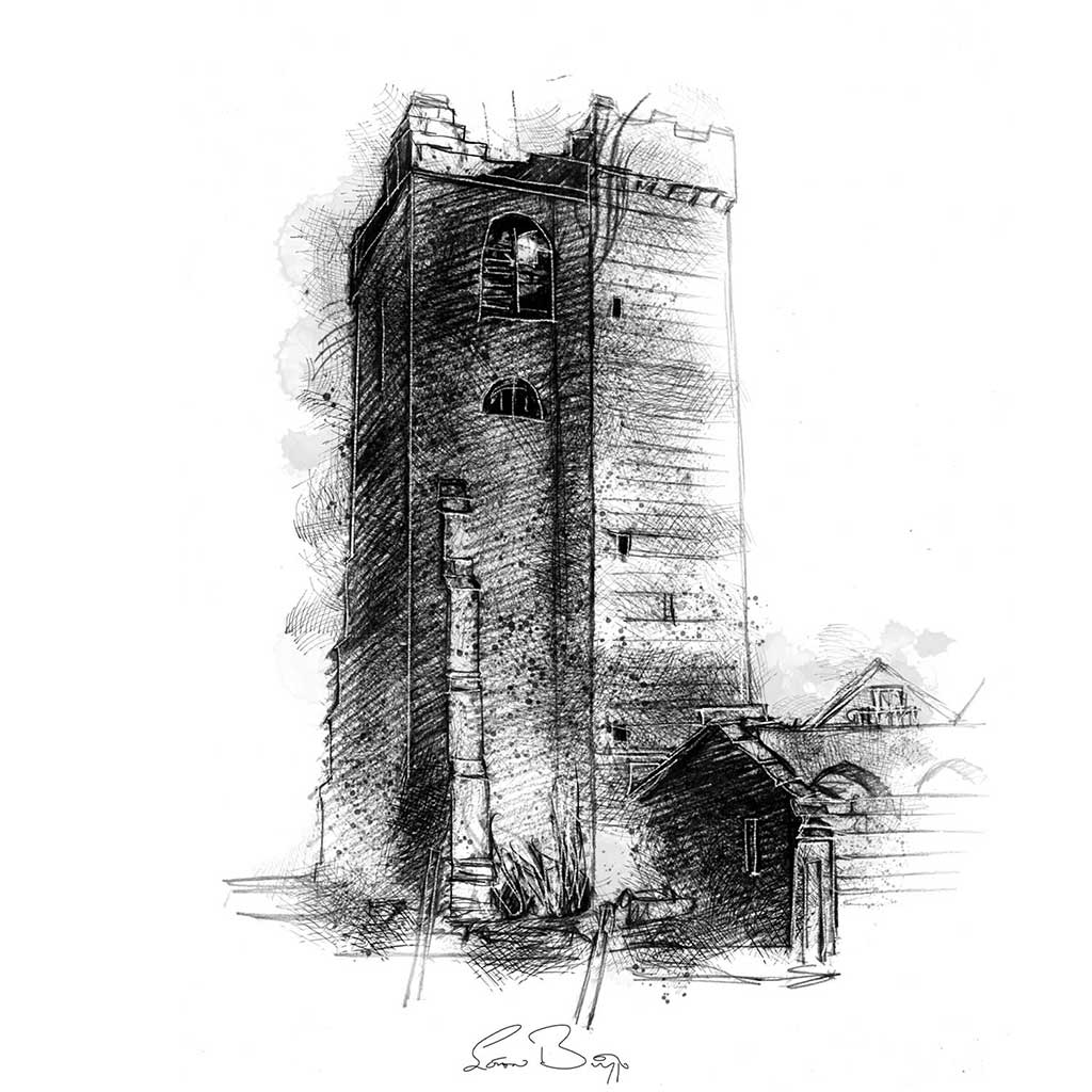 Heptonstall old church tower