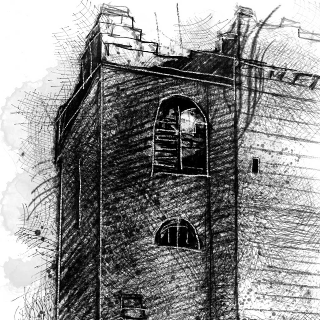 Heptonstall old church tower