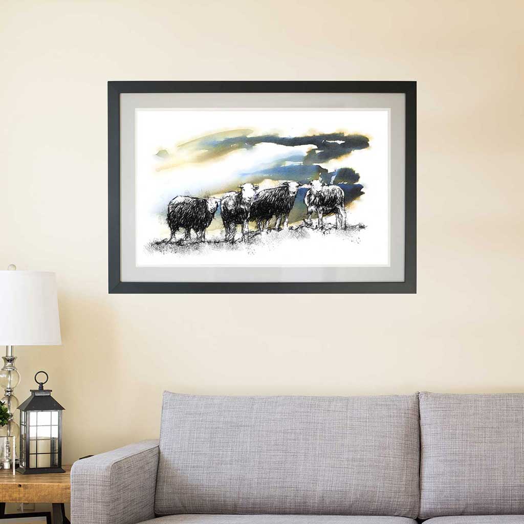 Sheep skyline