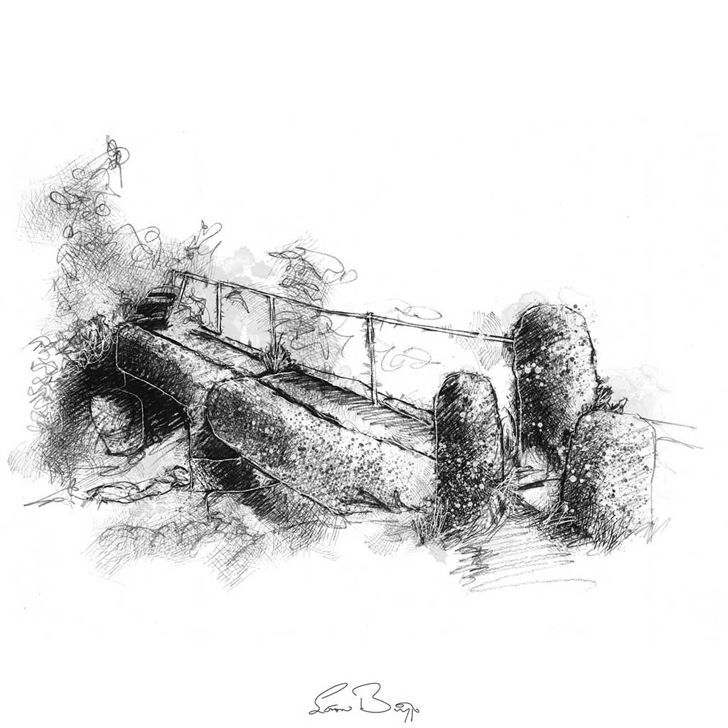 Pennine stone bridge