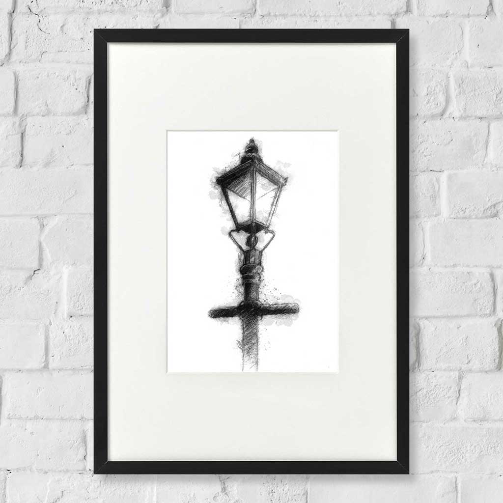 Victorian lamp