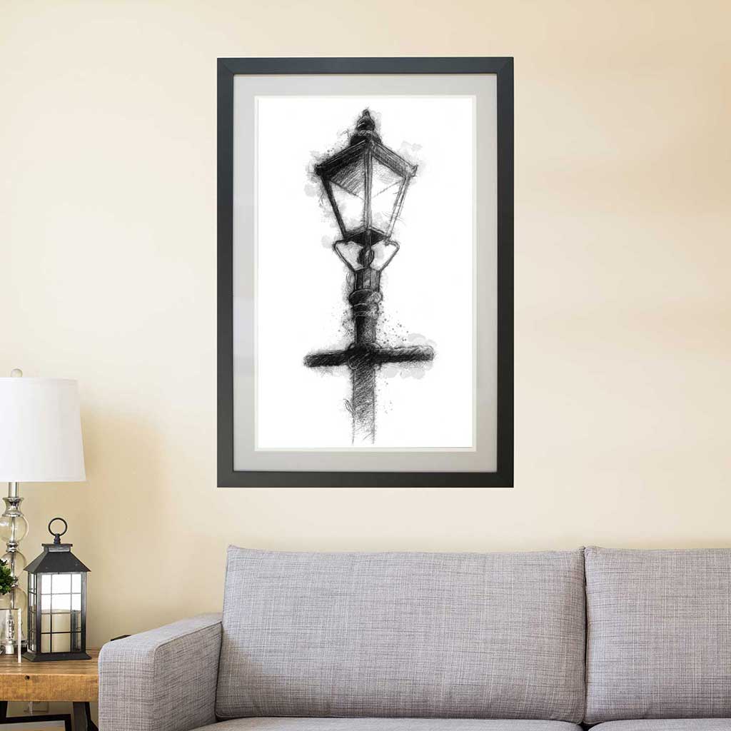 Victorian lamp