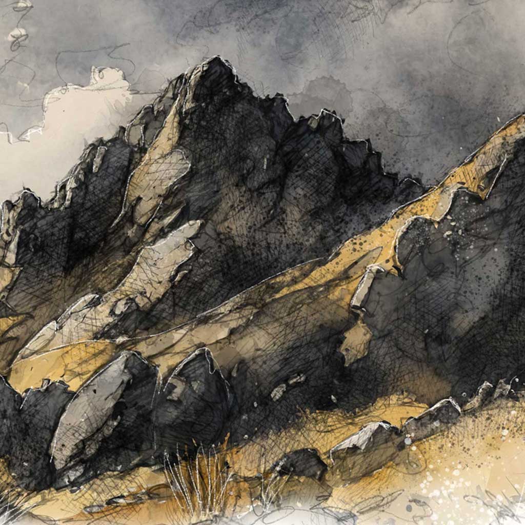 Near Bowfell