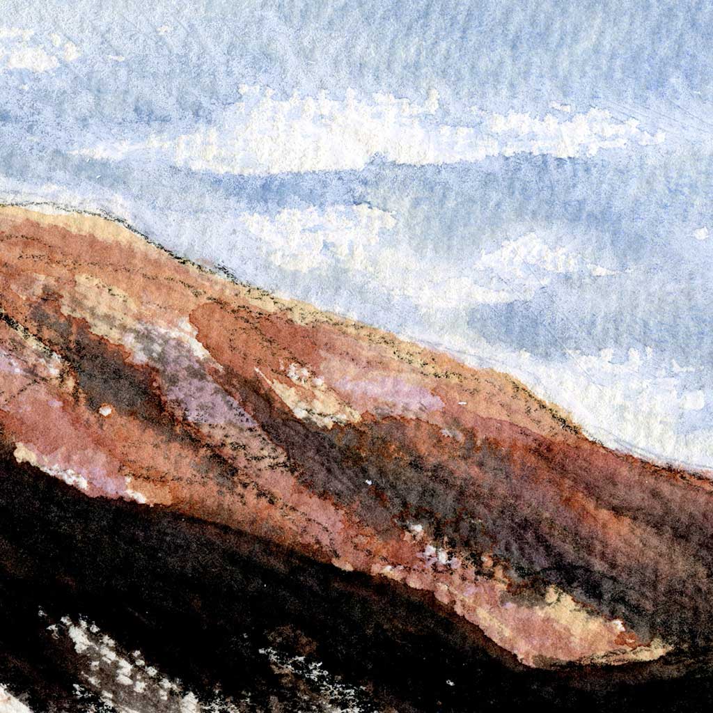 Last light - Colour Sketch | small one off