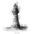 Abandoned lighthouse