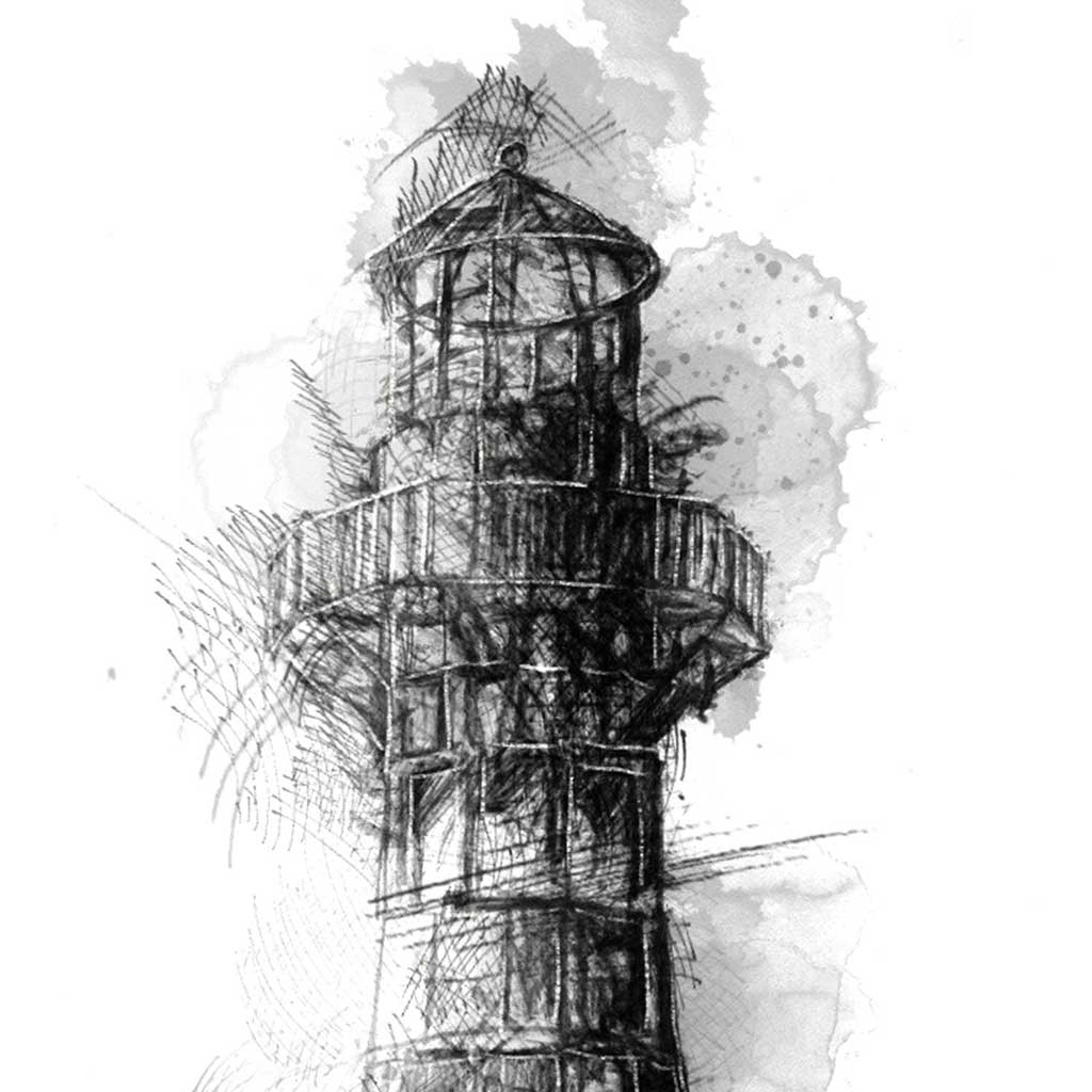 Abandoned lighthouse