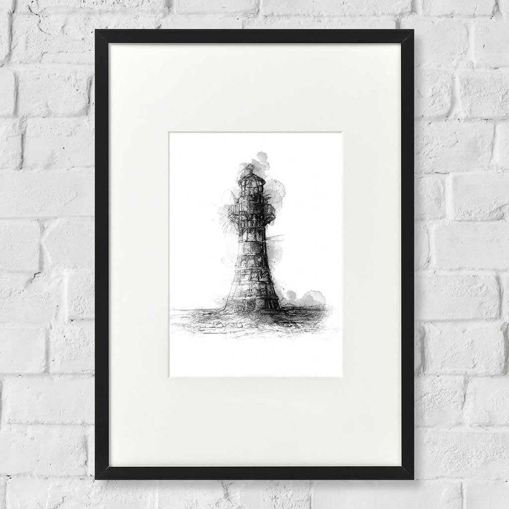 Abandoned lighthouse