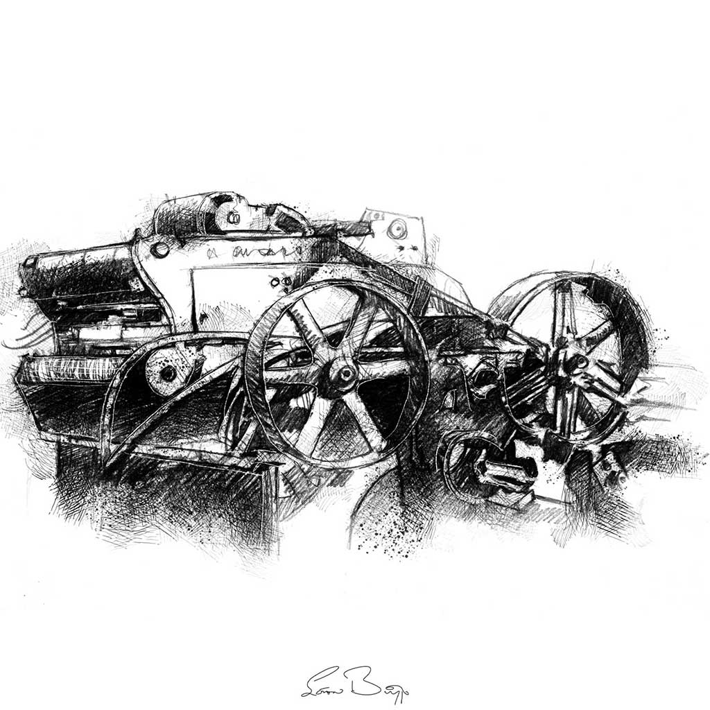 Ruined machine