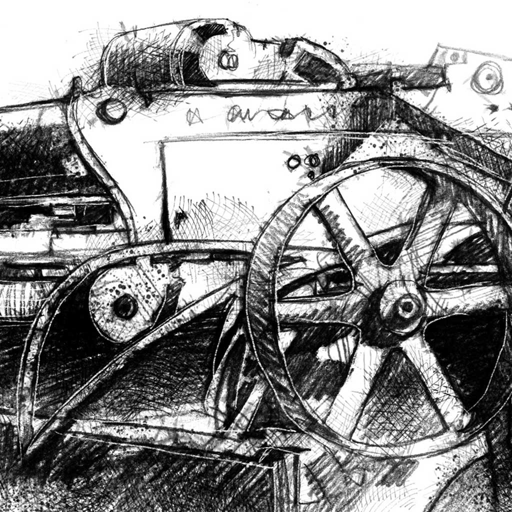 Ruined machine