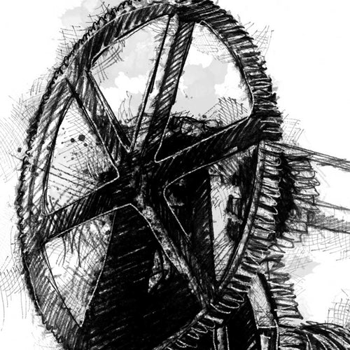 Abandoned machine