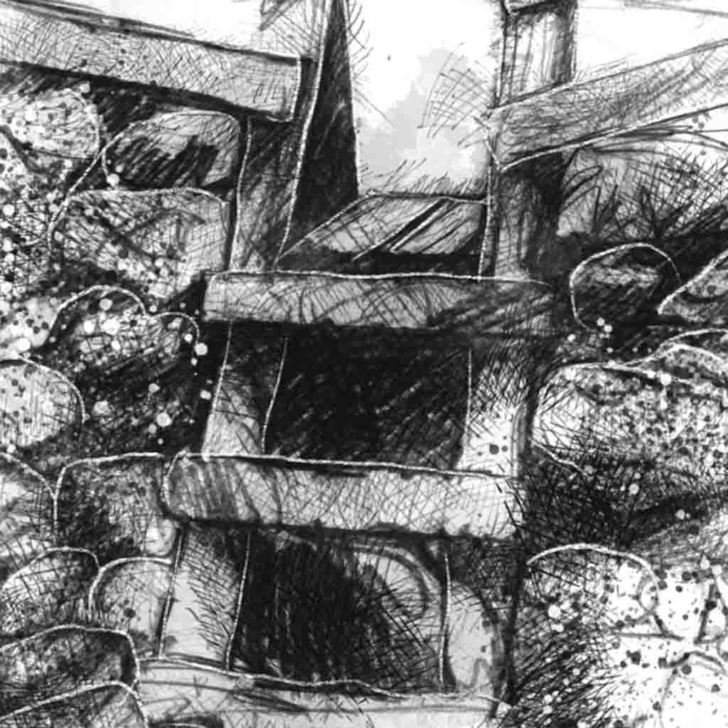 Malham stile sketch