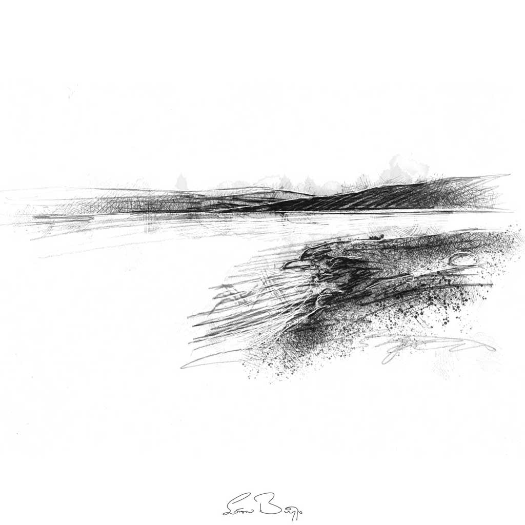 Malham tarn sketch