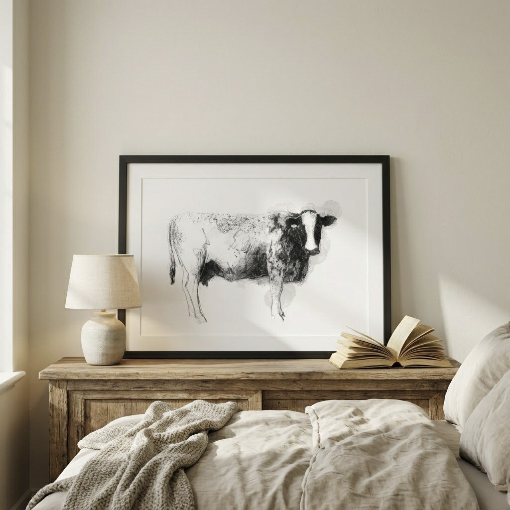 Northern Dairy Shorthorn - BW Sketch