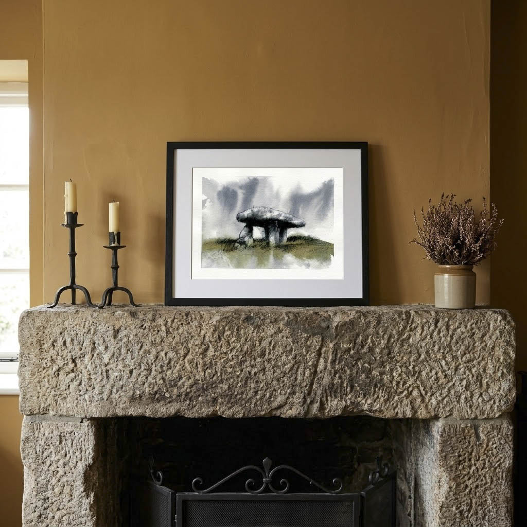 Stone Quoit - Colour Sketch